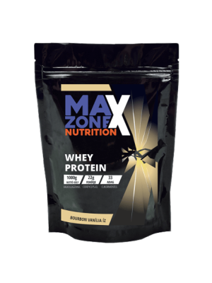 MaxZone whey protein bourbon vanília 1000g