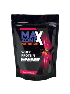 MaxZone whey protein erdei gyümölcsös 1000g